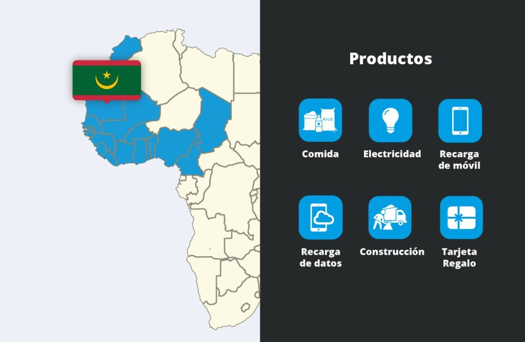 enviar dinero mauritania